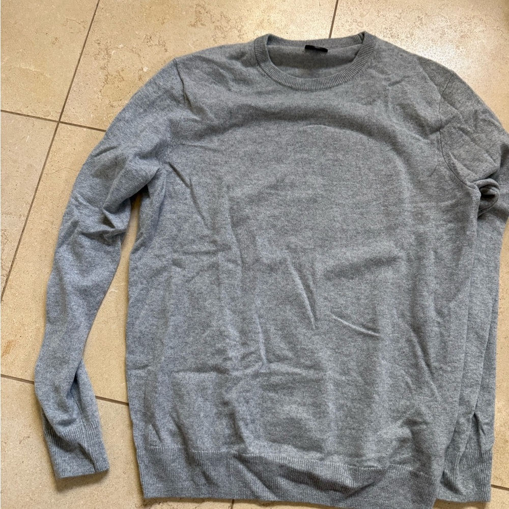 J. Crew Men's Crewneck Sweater - Light Gray